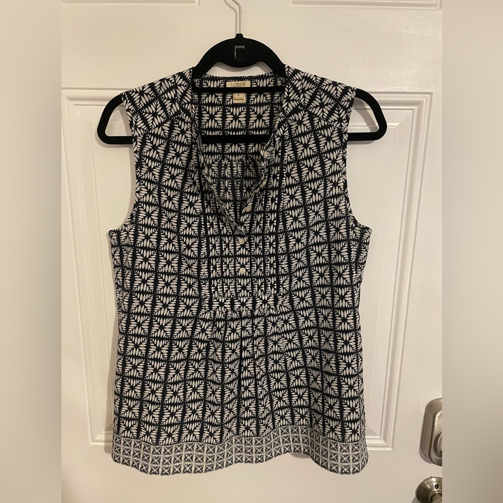 J Crew printed top